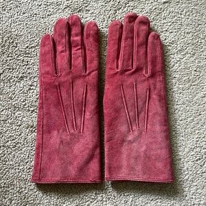 Aris Vintage Genuine Leather (Soft) Pink Gloves (Size S/M)